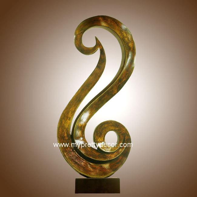 Abstract Polyresin Sculpture