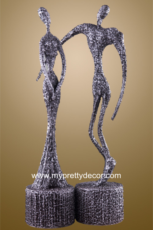 Metal Man Decoration Sculpture