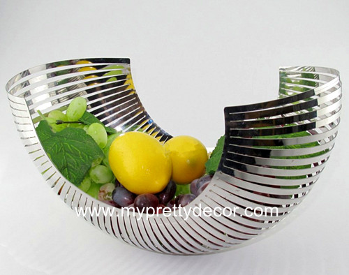 Exquisite Stainless Steel Fruit Bowl