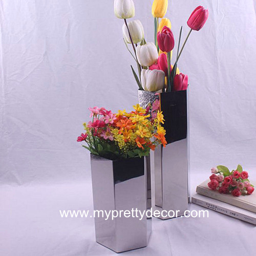 Metal Flower Vase Decoration