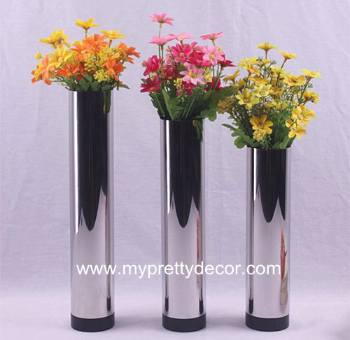 Indoor Stainless Steel Vase