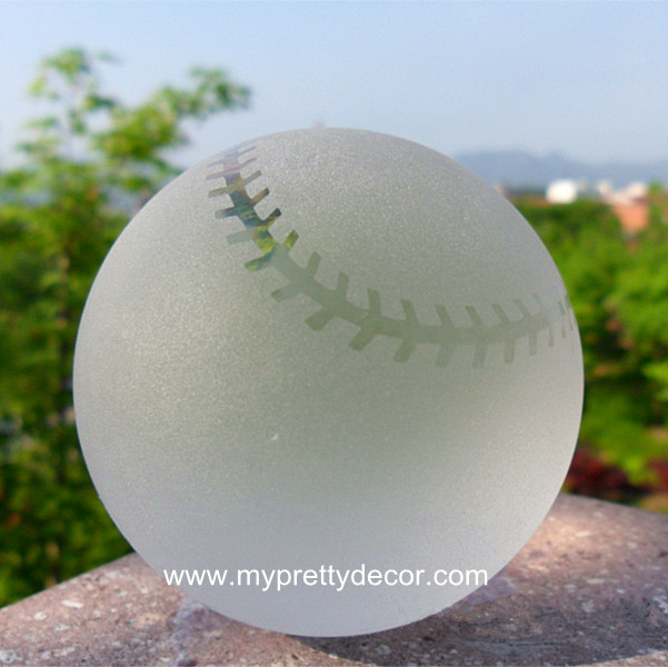 Crystal Baseball Sphere