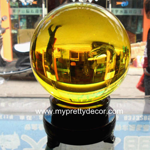 Yellow Crystal Ball
