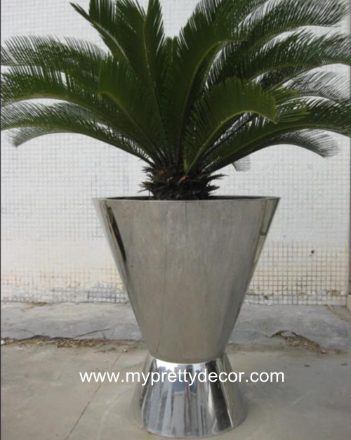 Stainless Steel Flower Pot Container