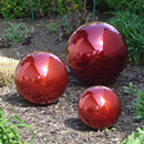 Garden Gazig Ball Red